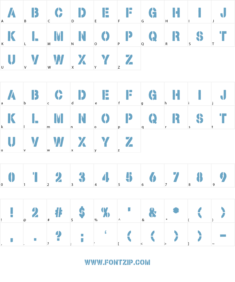 Armed and Traitorous Font Character